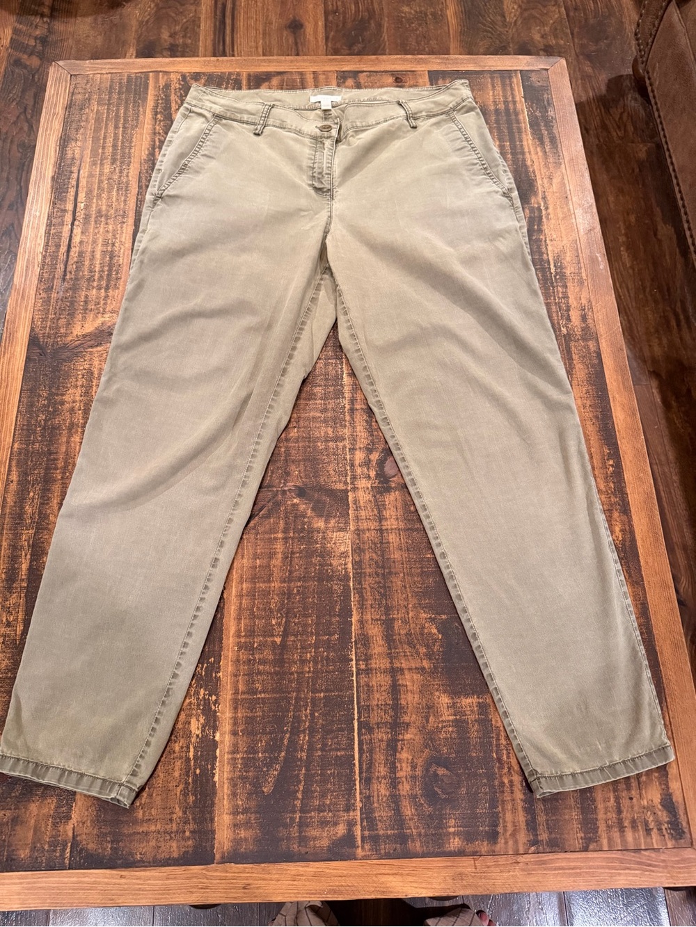 Eileen Fisher Olive Green Pants